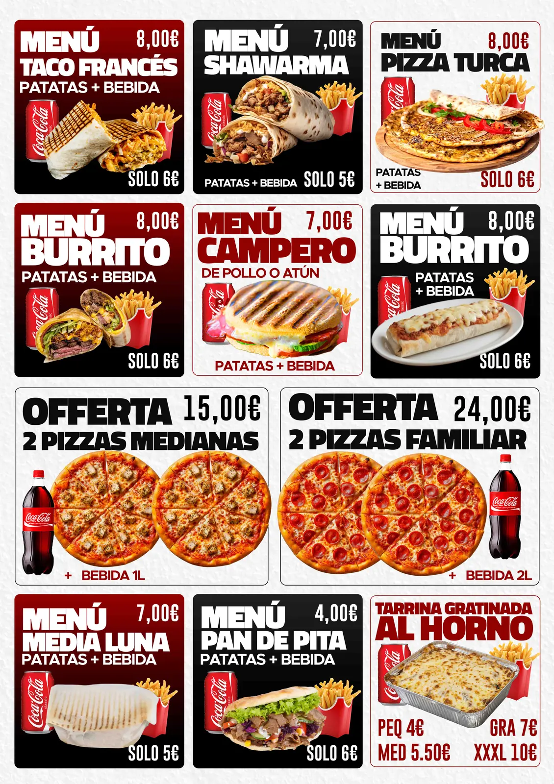 Restaurant Menu Design Portfolio project visual