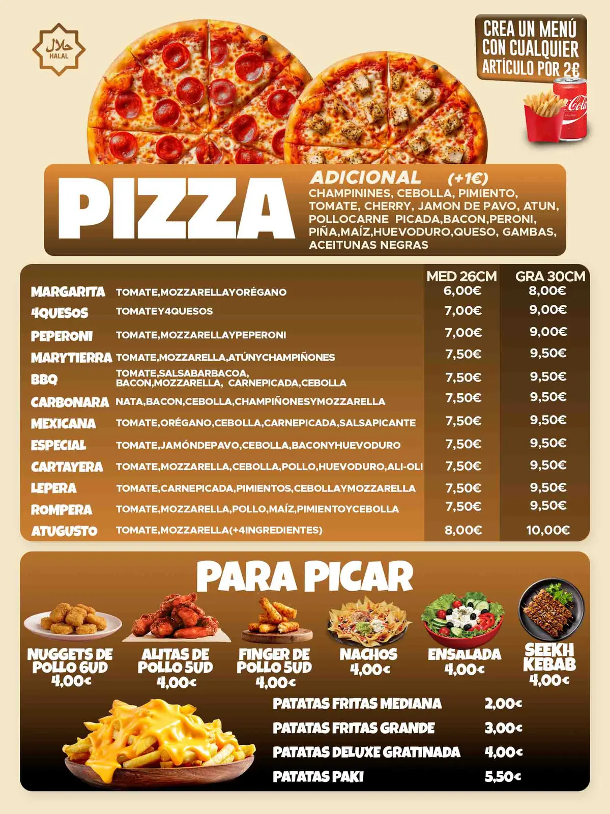 Restaurant Menu Design Portfolio project visual