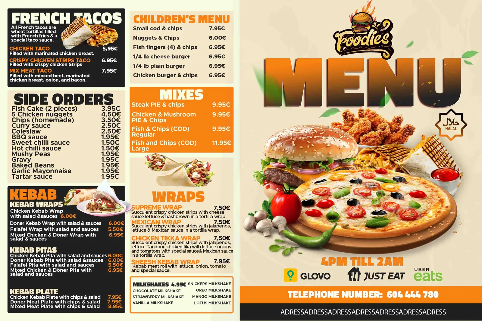 Restaurant Menu Design 107