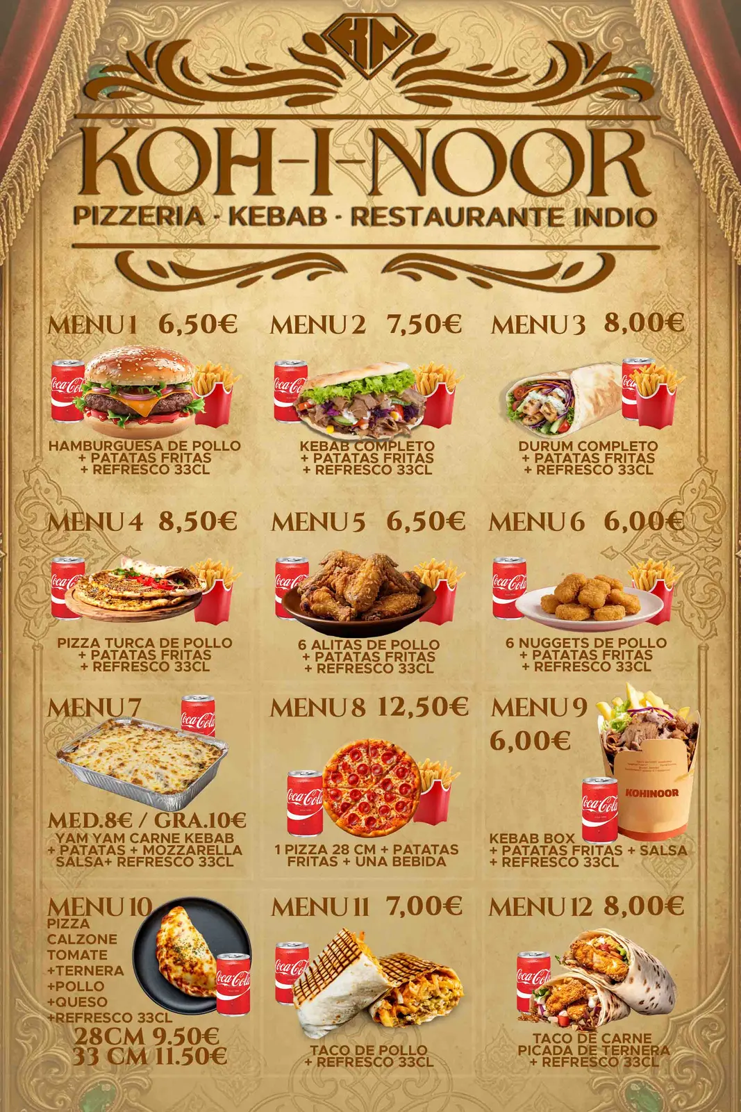 Restaurant Menu Design 114