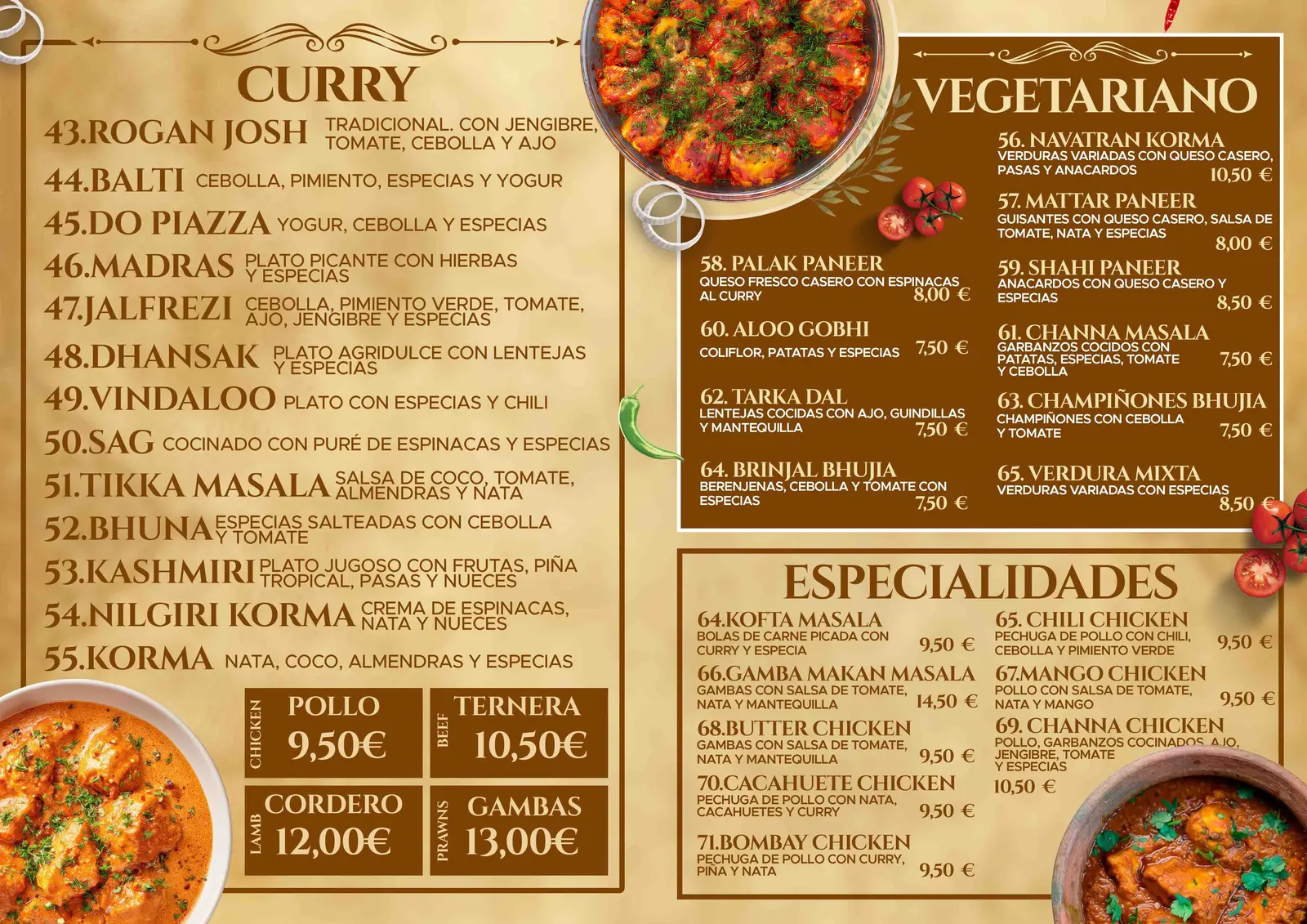 Restaurant Menu Design 116