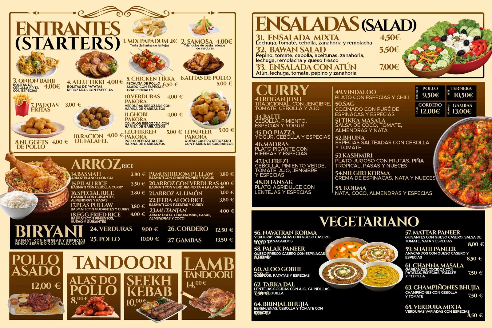 Restaurant Menu Design 123
