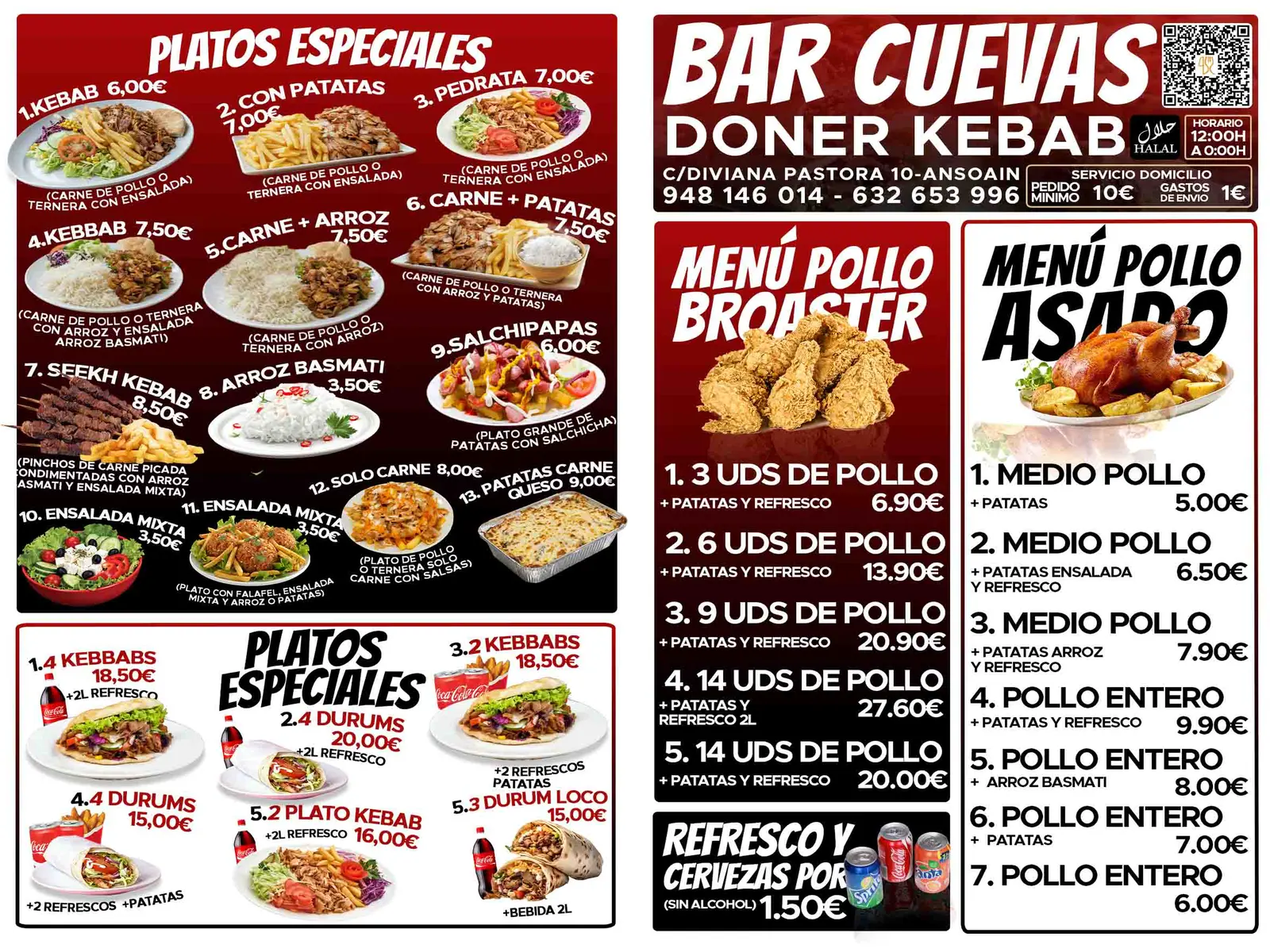 Restaurant Menu Design Portfolio project visual