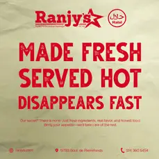Ranjy’s Restaurant Campaign 08